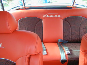 Custom 56 Nomad Embroidery in Each Seat